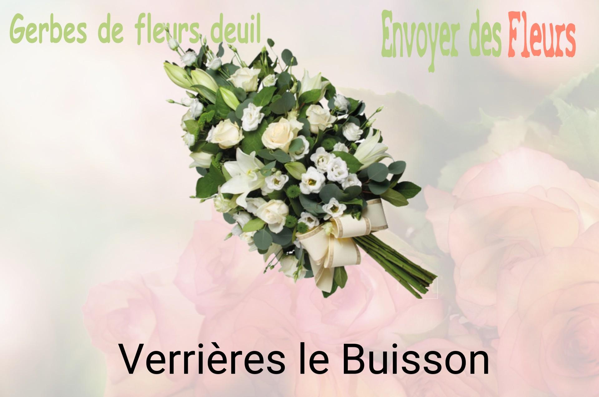Gerbe de fleurs de deuil livrée à Verrières-le-Buisson